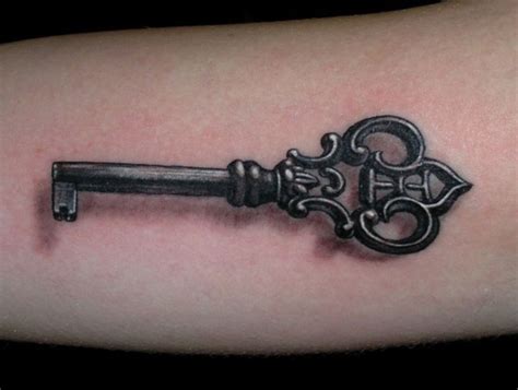 50 Key Tattoo Design and Ideas to Unlock the Mysteries of Life