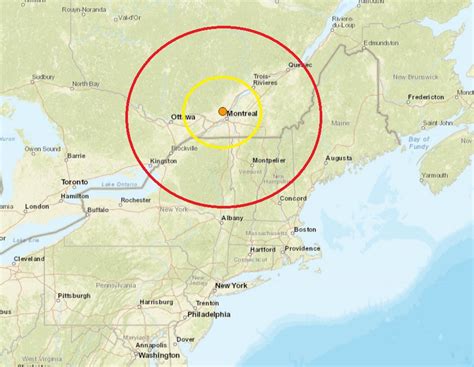 Hundreds Report Shaking from Overnight Montreal Earthquake