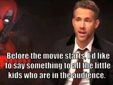 Ryan Reynolds Gave An Amazing Message to The Kids Who Were About To ...