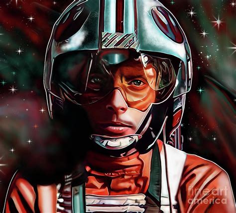 Luke Skywalker Digital Art by Joao Bello - Fine Art America