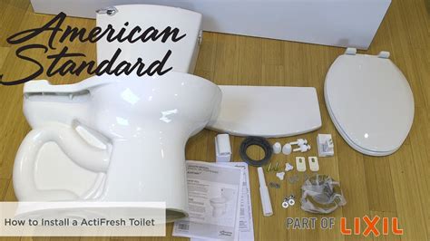 American Standard Toilet Installation Manual - yellowsplus