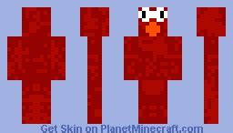 Derpy Elmo Minecraft Skin