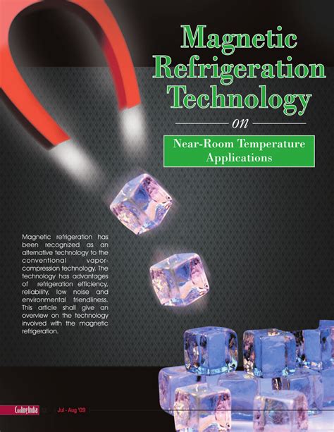 (PDF) Magnetic refrigeration technology on near-room temparature applications