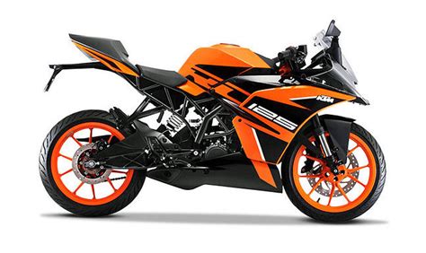 KTM RC 125 available colours