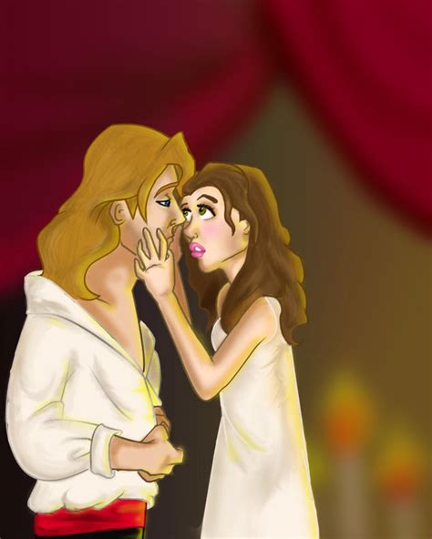 Disney Lovers: Belle and Adam by Mize-meow on DeviantArt