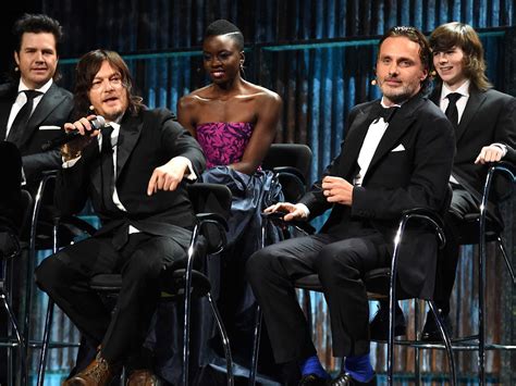 'The Walking Dead' season 6 cast at Madison Square Garden premiere ...