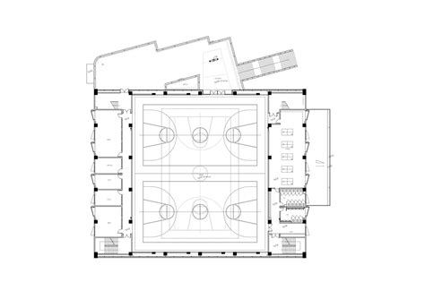 High School Gymnasium Floor Plan