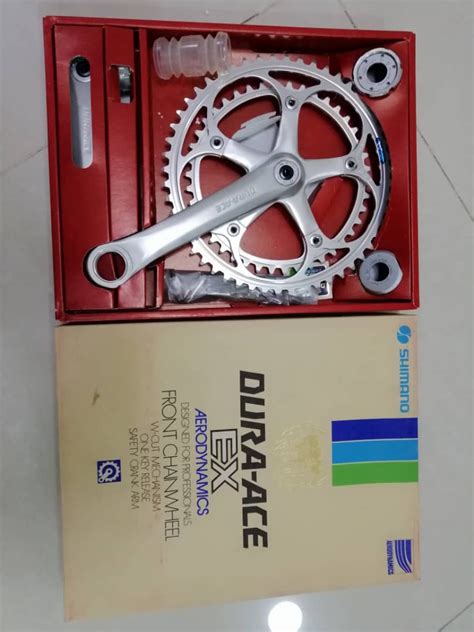 Shimano Dura Ace AX crankset (NOS), Sports Equipment, Bicycles & Parts, Parts & Accessories on ...