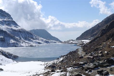 CHANGU LAKE stock image. Image of environment, sikkim - 25808047