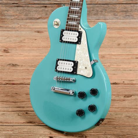 Epiphone Les Paul Studio Sea Foam Green 1998 – Chicago Music Exchange