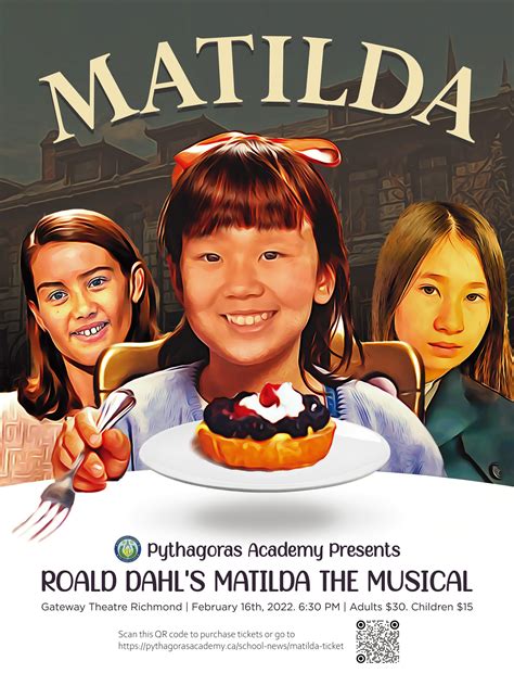 Matilda – the Musical Ticket Sales - Pythagoras Academy