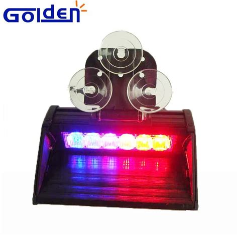 Police Dodge Charger Interior Windshield Mount 6 Led Visor Warning ...