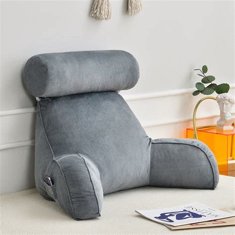 Back Support Pillow With Arms - Reading Cushion - Pillows With Arms ...