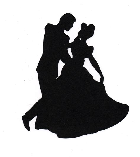 Couple Slow Dancing Silhouette