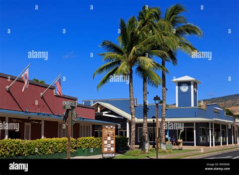 Outlets of Maui, Lahaina, Maui Island, Hawaii, USA Stock Photo - Alamy