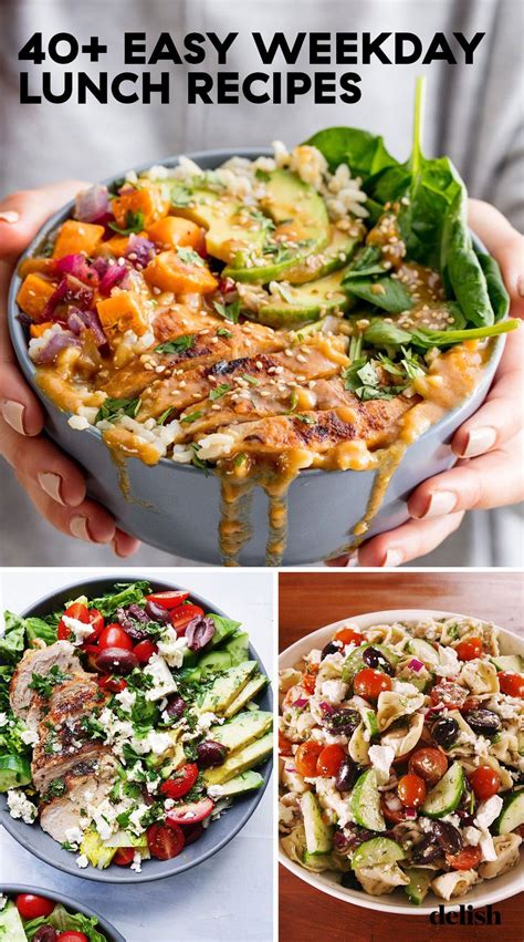 40+ easy lunch recipes | Healthy lunch, Lunch recipes, Lunch