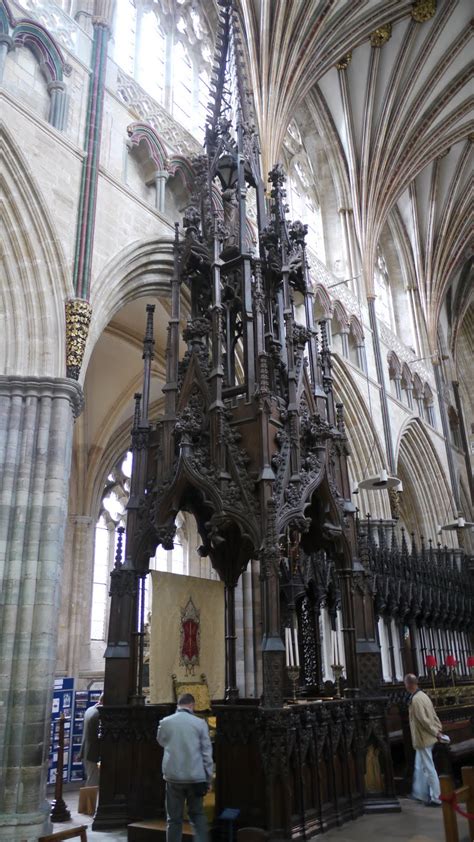 Exeter Cathedral Architecture - Britain All Over Travel Guide