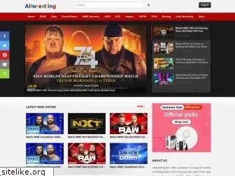 Top 17 Similar websites like allwrestling.online and alternatives