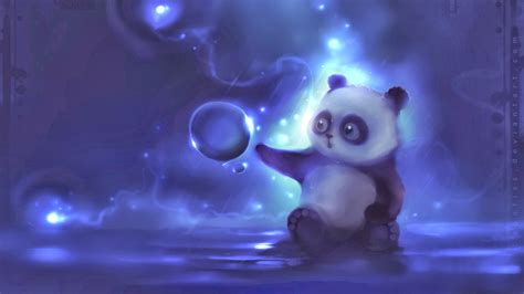 Cute Panda Background - WallpaperSafari