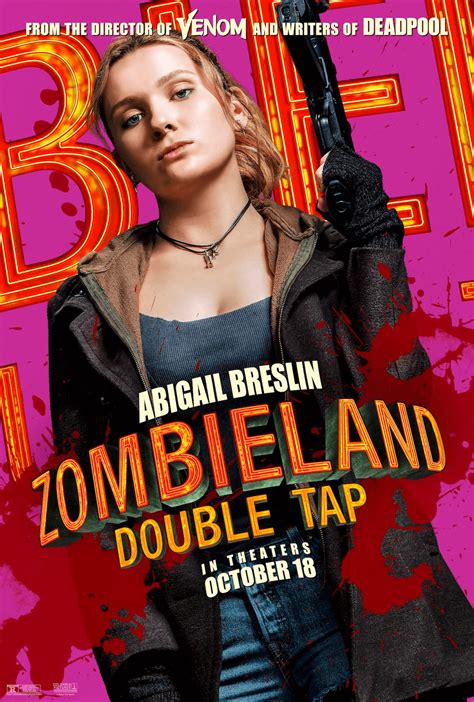 Meet the Cast of Zombieland: Double Tap in 8 New Posters | Dead ...