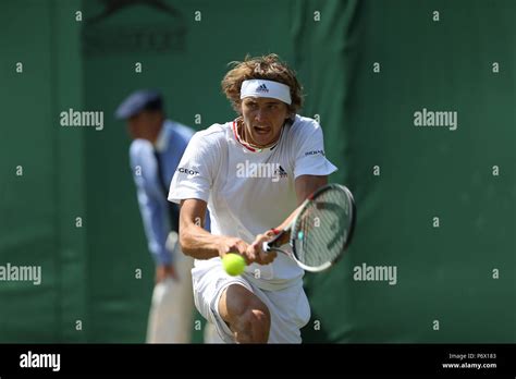 Alexander zverev backhand hi-res stock photography and images - Alamy