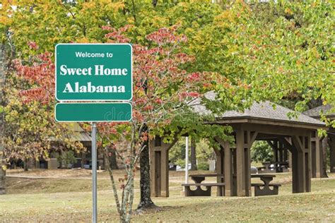 Sweet Home Alabama stock photo. Image of entering, state - 81329530