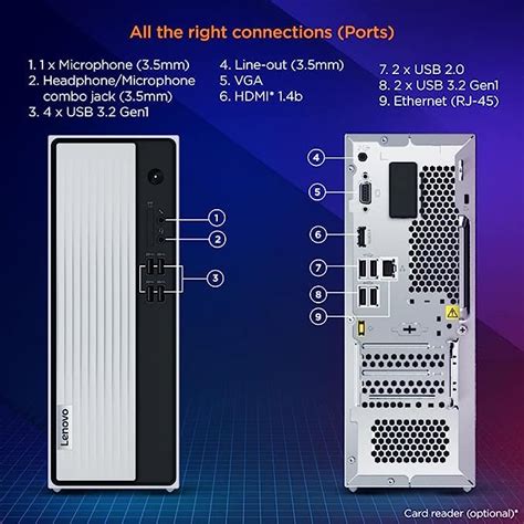 Lenovo IdeaCentre 3 Desktop AMD Ryzen 3 3250U