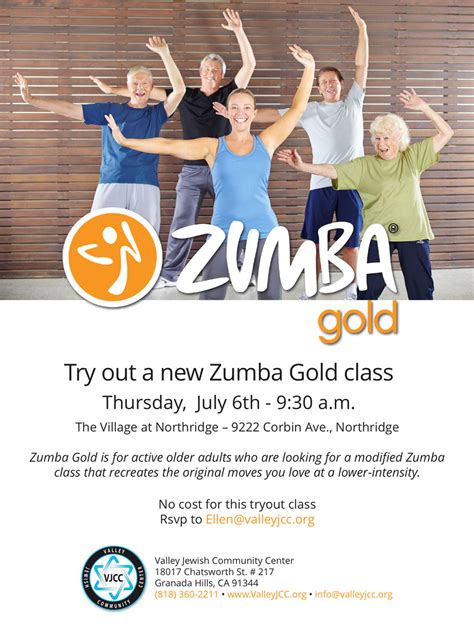 Zumba Gold Trial Class - Valley Jewish Community Center