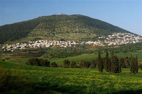 Mount Tabor Israel stock image. Image of cathedral, valley - 26193045