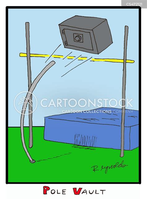 Pole Jump Cartoons and Comics - funny pictures from CartoonStock