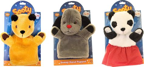 The Sooty Show Hand Puppet Collection: Sooty, Sweep and Soo (3 Pieces ...