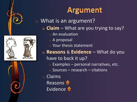 PPT - Elements of an Argument PowerPoint Presentation - ID:2602606