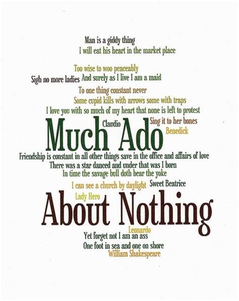 Much Ado About Nothing Quotes - ShortQuotes.cc