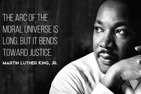 Mlk Quote About The Arc Of Justice - Dena Morena