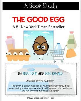 The Good Egg- A Book Study by Lilacs and Sweet Peas | TPT