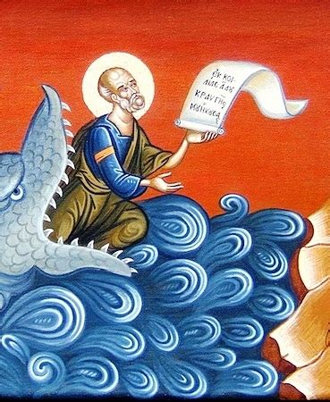 ORTHODOX CHRISTIANITY THEN AND NOW: Holy Prophet Jonah as a Model for ...