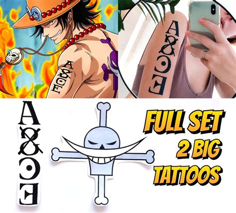 FREE SHIPPING Ace Tattoo Set - Etsy