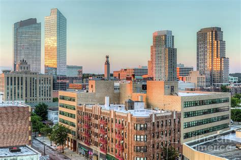 White Plains New York Skyline IX Photograph by Clarence Holmes - Pixels