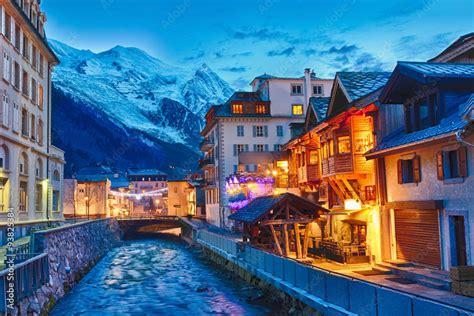 Chamonix-Mont-Blanc, Frankreich Stock Photo | Adobe Stock