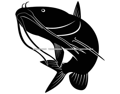 Fish Svg Catfish SVG 3 Catfish DXF Catfish PNG Catfish - Etsy