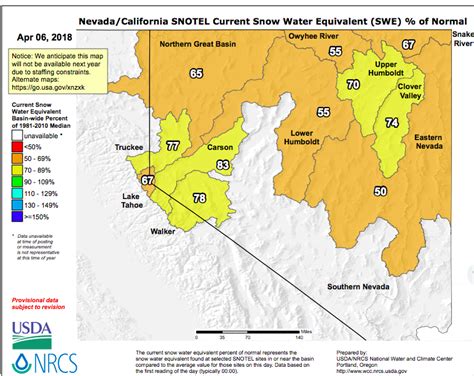 For Nevada's snowpack (and its water supply), March was a 'miracle-ish ...