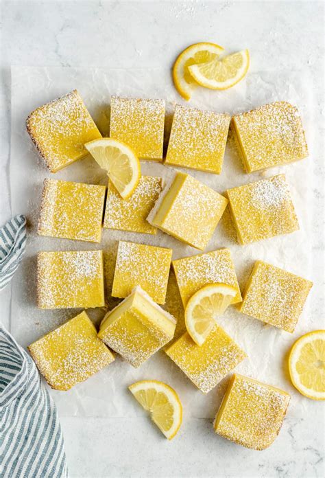 Easy Vegan Lemon Bars Recipe | Jessica in the Kitchen