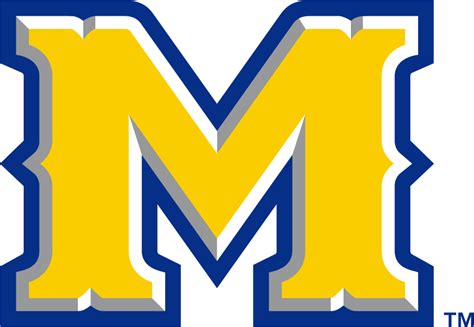 McNeese State Cowboys Logo Secondary Logo (2011-Pres) - McNeese M logo in Royal Blue and ...