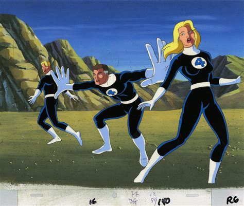 Fantastic Four Production Cel - ID: octfantasticfour20039 | Van Eaton ...