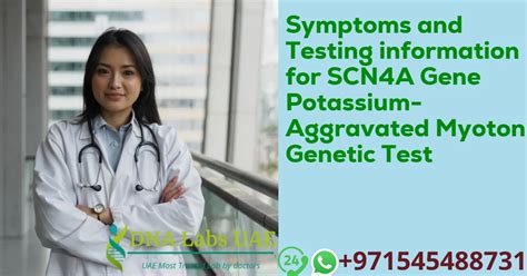 Symptoms and Testing information for SCN4A Gene Potassium-Aggravated ...