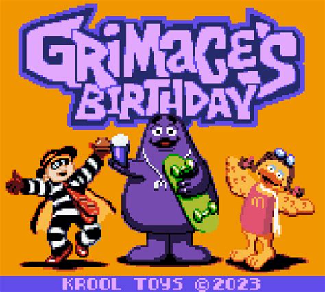 McDonald’s Celebrates Grimace’s Birthday with a GB Studio Game – GB ...