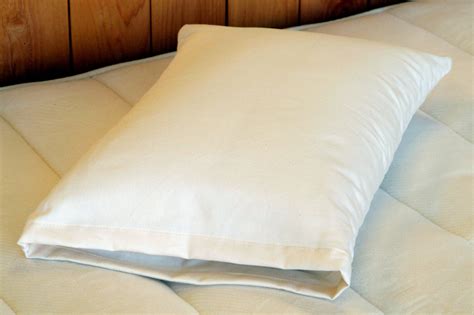 All Natural Soft Travel Pillow: Small Eco Wool & Organic Cotton Cushion – Holy Lamb Organics