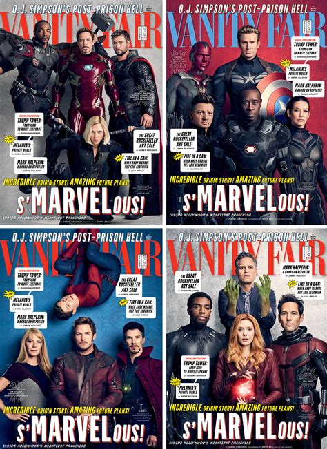 Avengers, Assembled: Feast Your Eyes on All Four of Vanity Fair’s ...