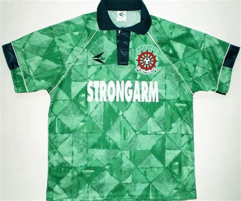 Hartlepool United Away football shirt 1993 - 1995.