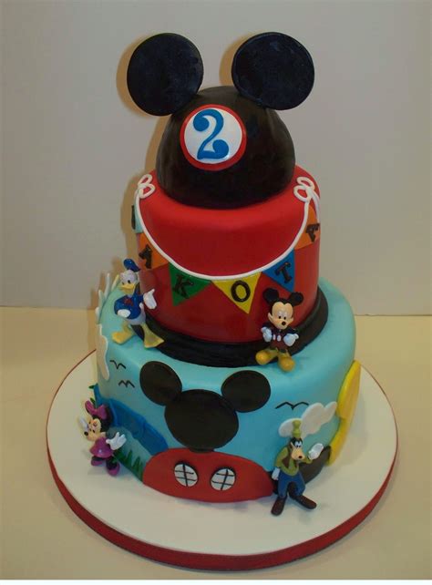 Mickey Mouse Birthday Cake - CakeCentral.com